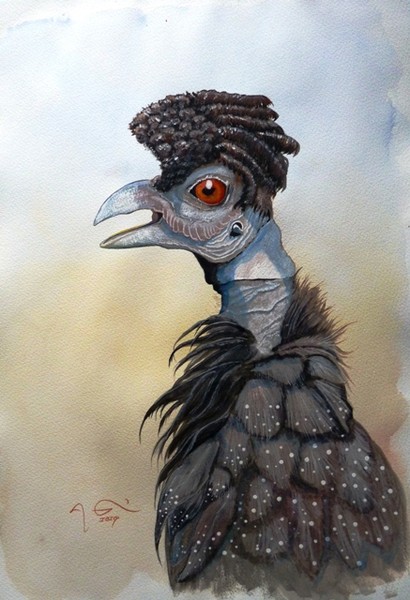 Guinea Fowl I