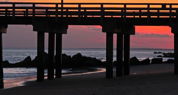 Sunset Under the Pier