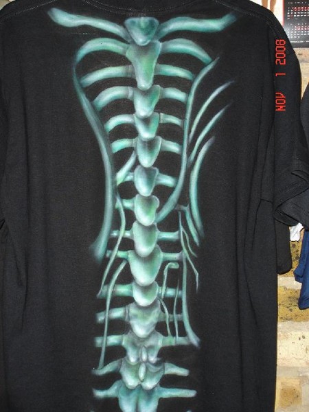 green skull backbones