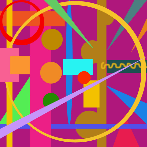 Abstract Modernist Print 7