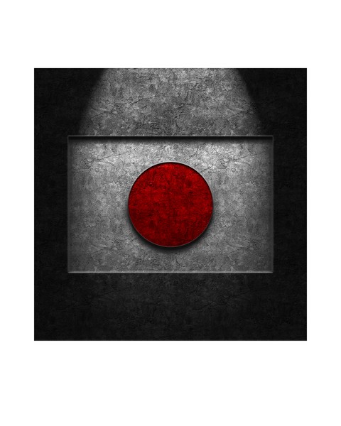 Japanese Flag Stone Texture
