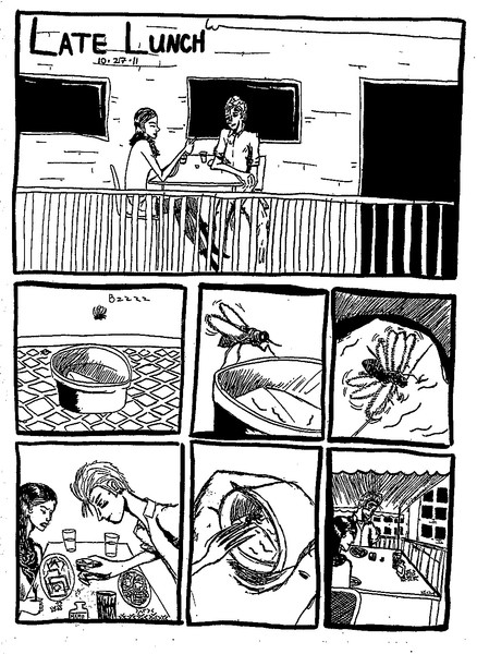 Late Lunch (page 1) by David Scheier