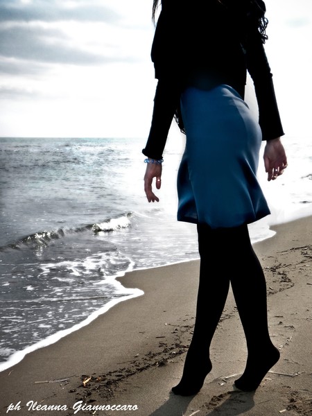 in riva  al mare..