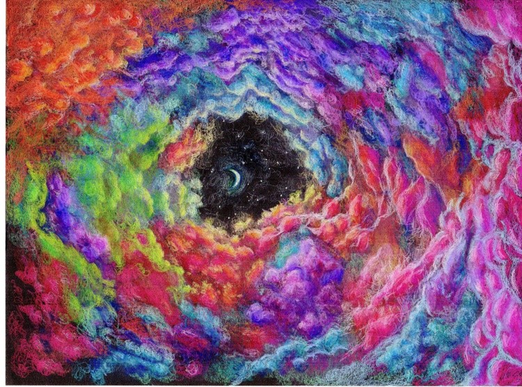 Color Dreaming on Black Paper