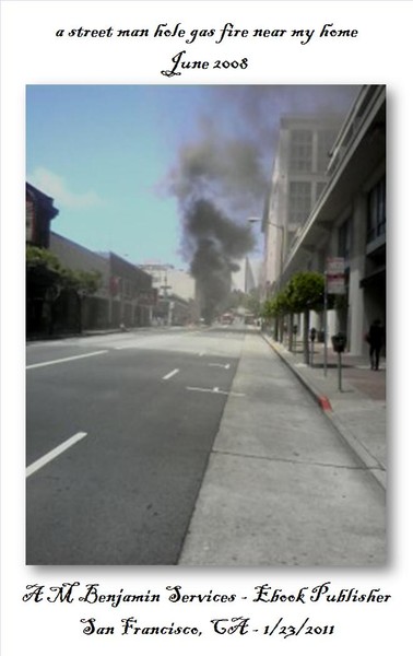 street man hole gas fire in San Francisco