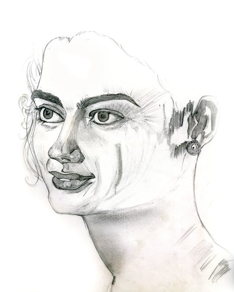 Incomplete face expression