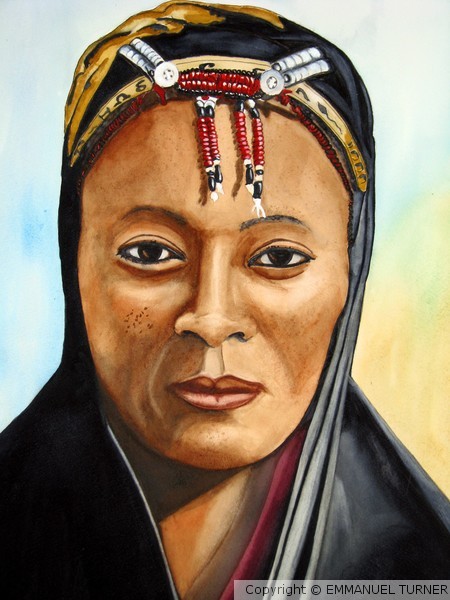 gabra women (black )