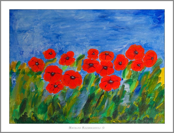 SCARLET POPPIES