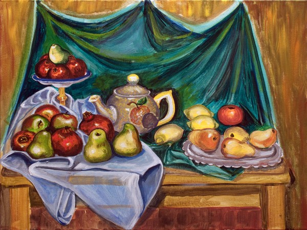 STILL LIFE WITH TEE KETTLE