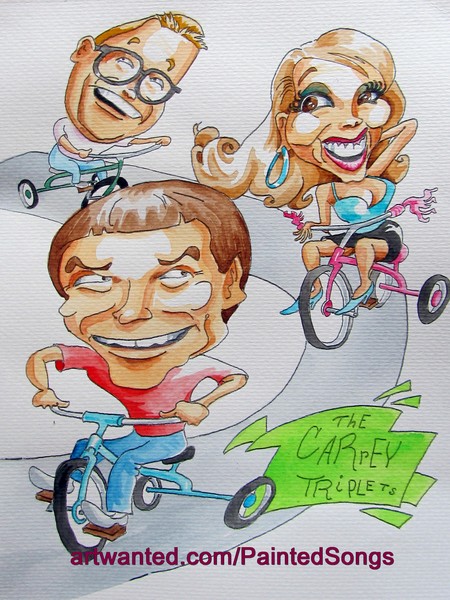 The Carrey Triplets