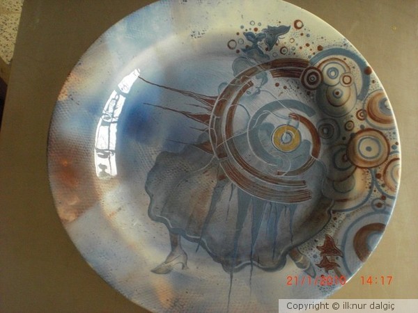 my plate painting