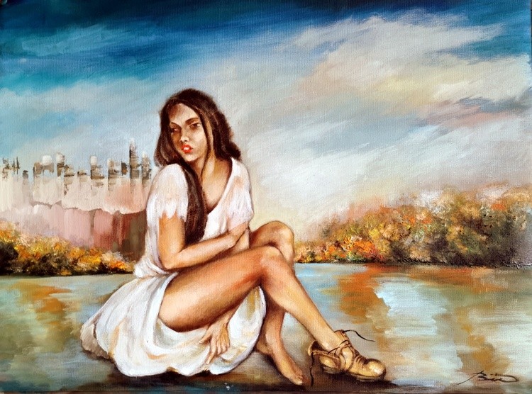 lonely in the city  45x60
