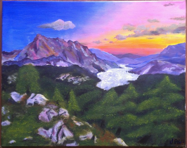 purple mountains 