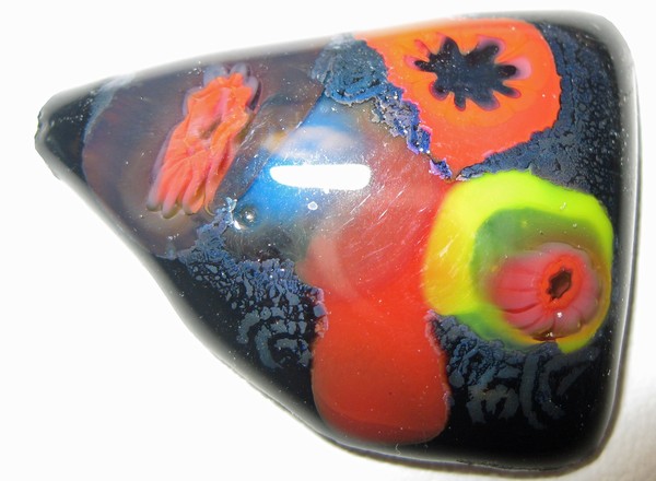 Fused Glass: Black Triangle