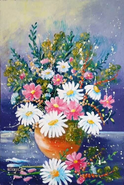 COSMOS & DAISIES