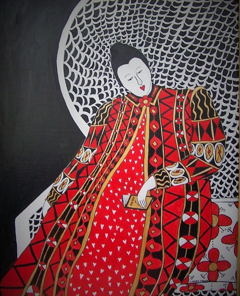 Woman in the White Chair
