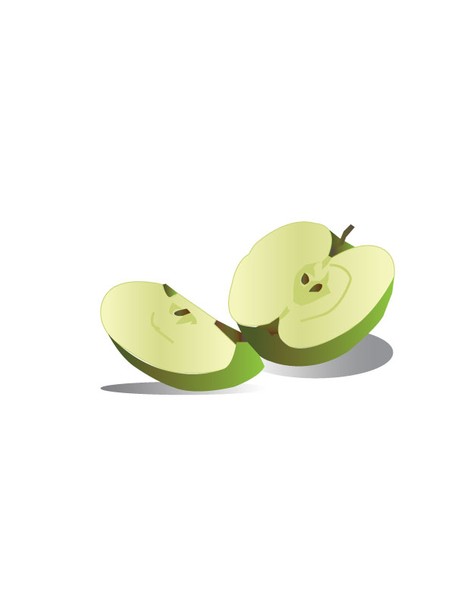 Cut Up Apple