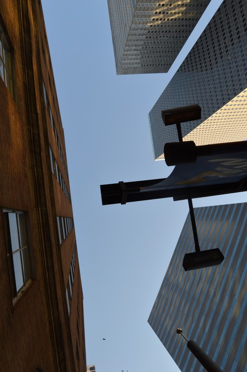 Brown highrise