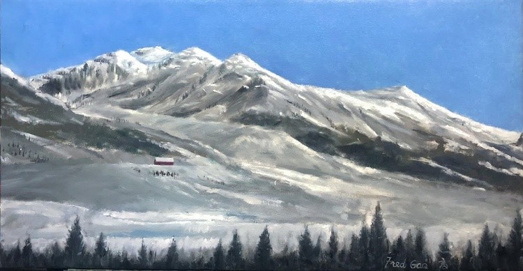 snow mountains
