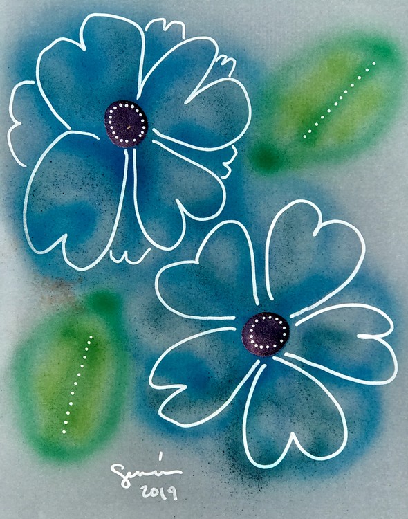 Blue Flowers