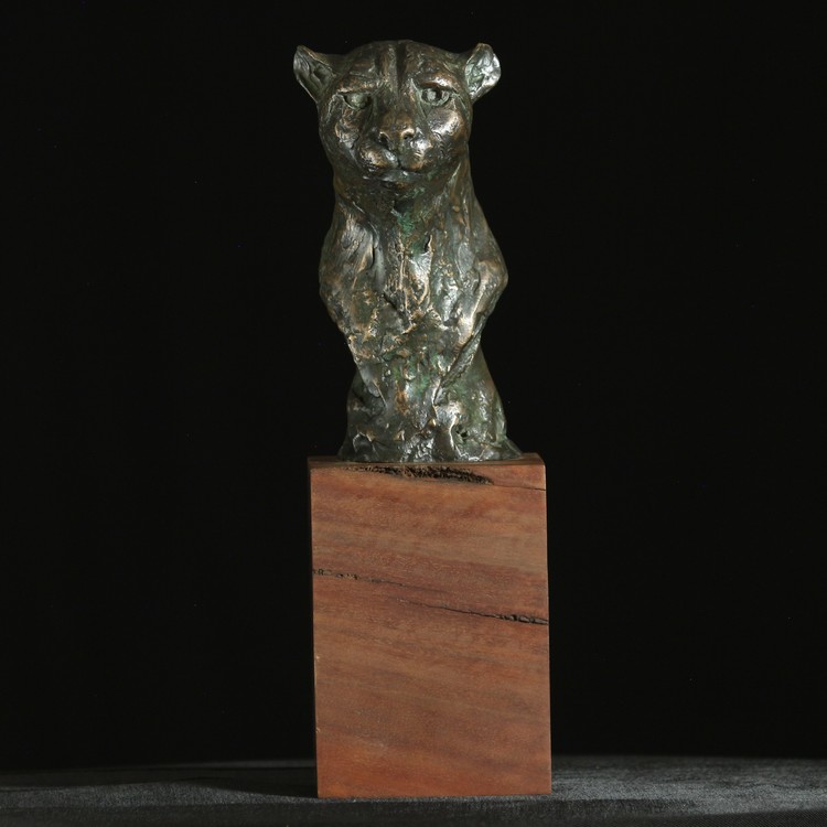 CHEETAH BUST