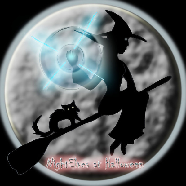 night elves at halloween