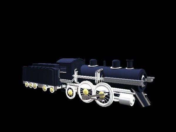 3D model train