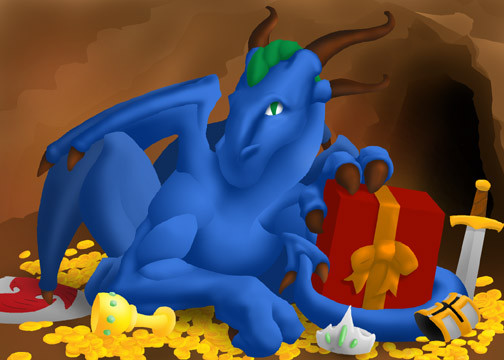 Dragon Birthday Card