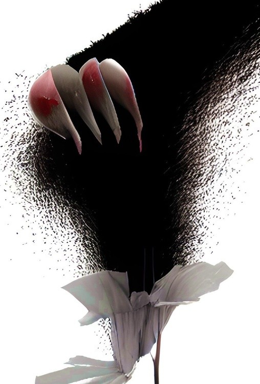 Broken and bleeding