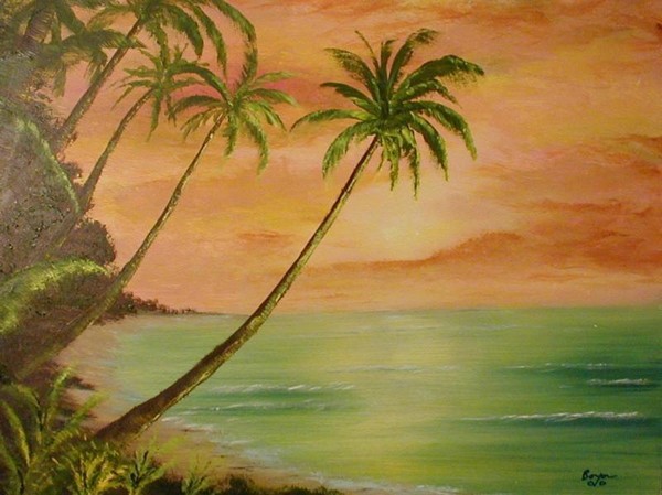 Green Sunset 2000