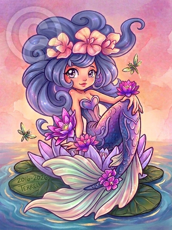 Waterlily Mermaid