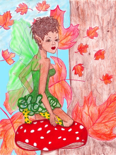 Jade, an Autumn fairy