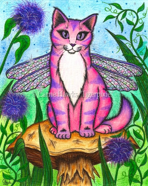 Dea The Dragonfly Fairy Cat