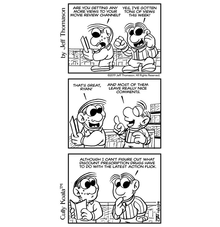 Comic - Spam on a Blog