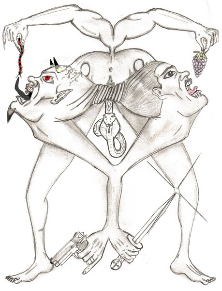 The Duelality of men and Reptilians