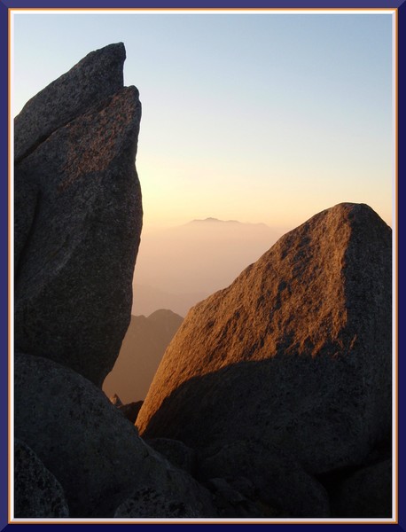 Sunset and Granite