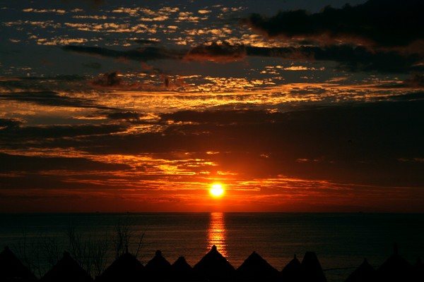 sunrise on Rhodes