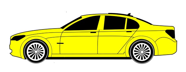 BMW 7 Yellow 2013  Kopi (3)