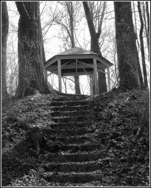 Steps To The Pavilion
