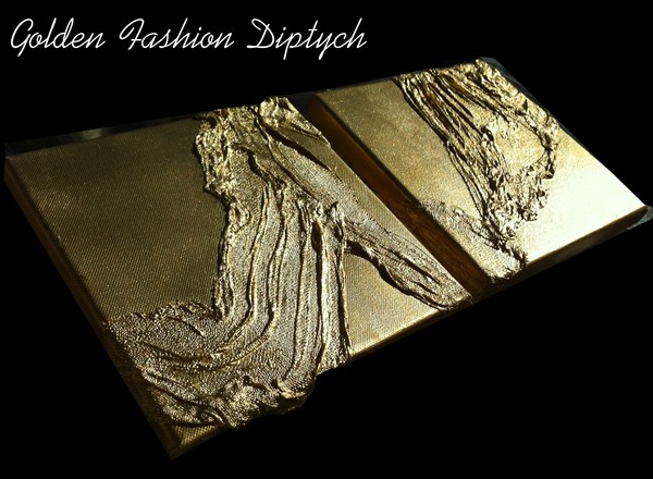 Golden Fashion Diptych