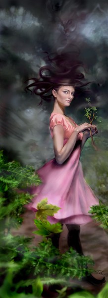 The lady