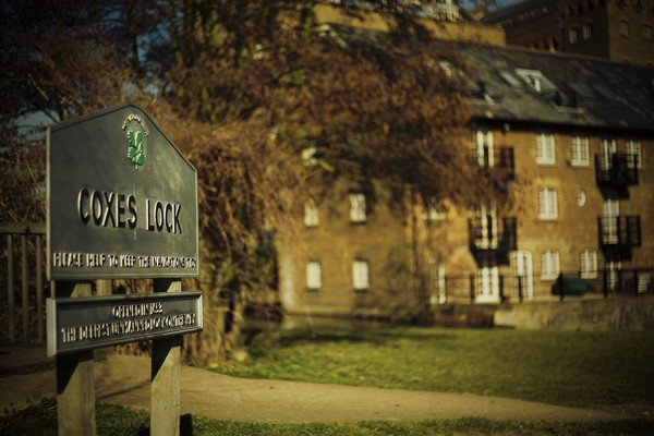 Coxes Lock Sign