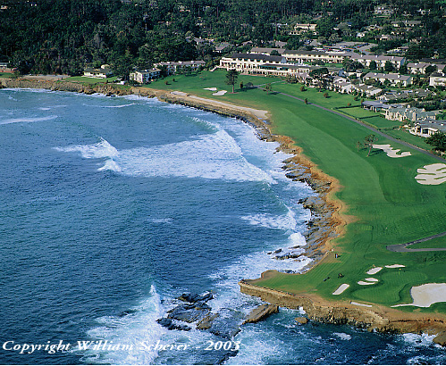 The 18th at Pebble Beach