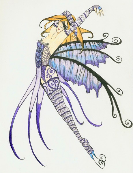 Purple fairy