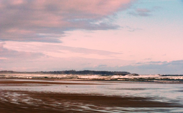 low tide