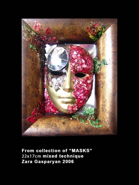 Mask with hallow light
