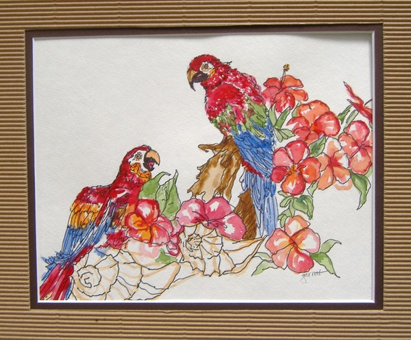 shells and feathers