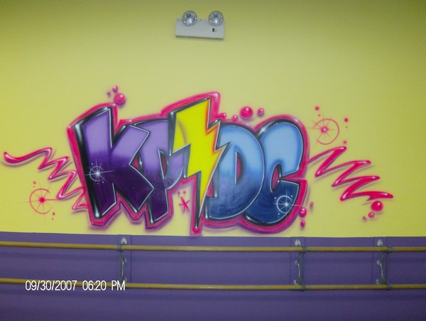 Dance Studio Mural