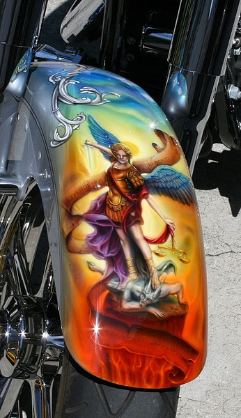 New Angel Bike - front of front fender