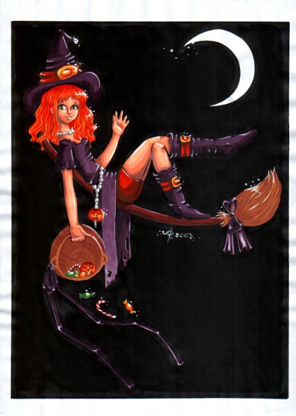 Halloween witch